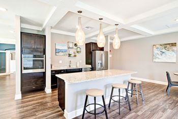 Gourmet kitchen with hd countertops